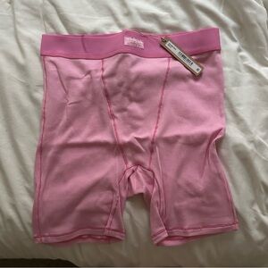 Skims bubblegum pink boxer